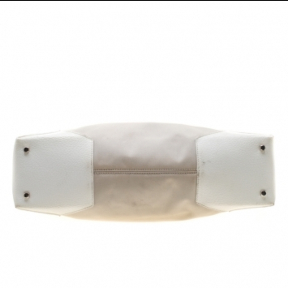 Salvatore ferragamo off-white leather nylon bag - Picture 5 of 11